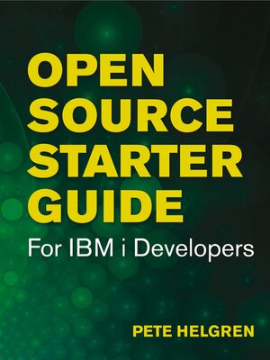 cover image of Open Source Starter Guide for IBM i Developers